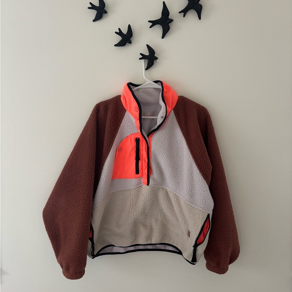 Free people Fleece Pullover
